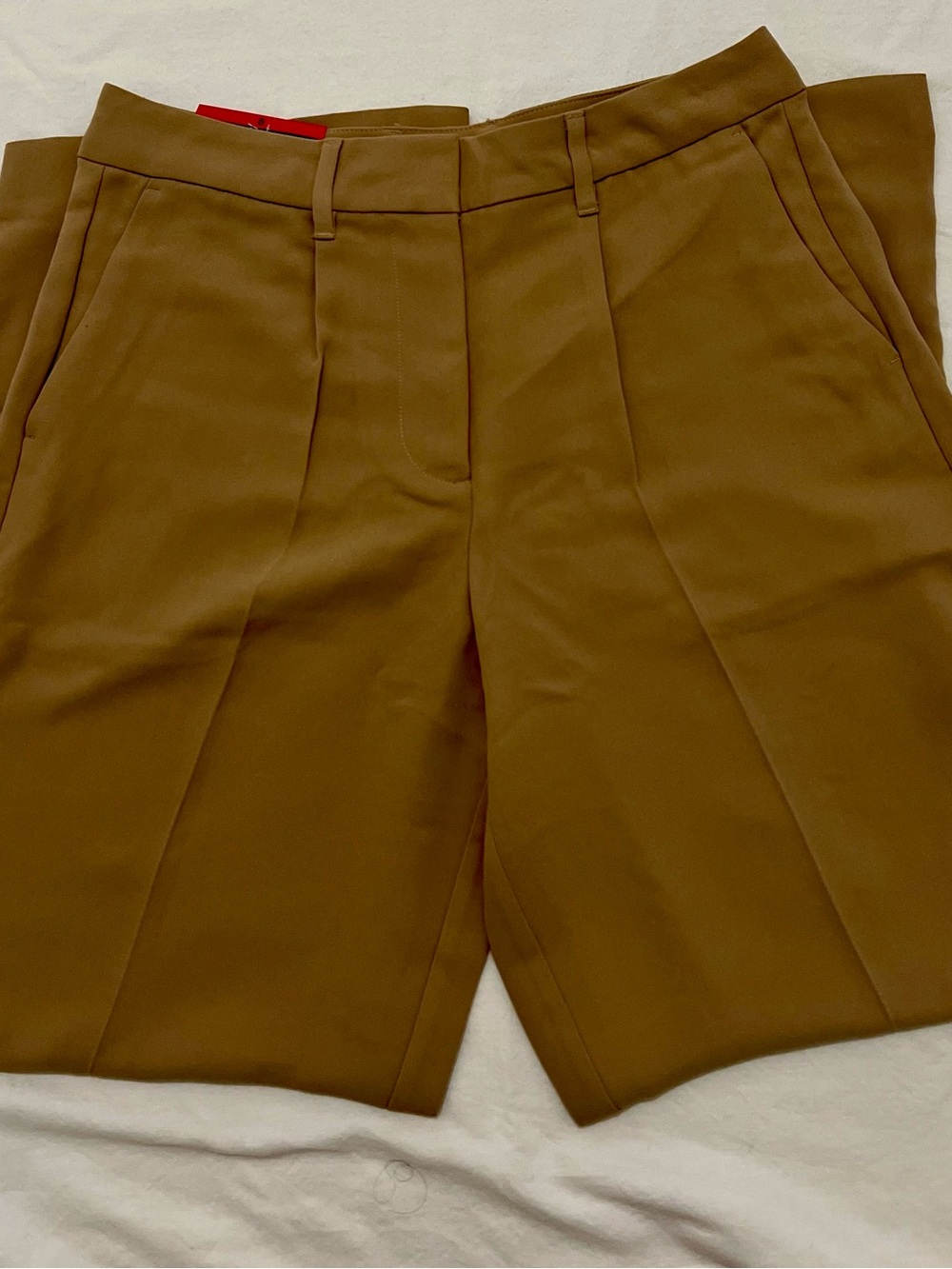 Banana Republic Tailored Bermuda Shorts in Camel Brown